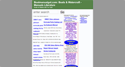 Desktop Screenshot of boatmanualgot.com